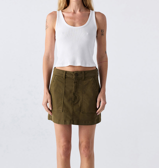 Easy Slouch Skirt <br> Reseda