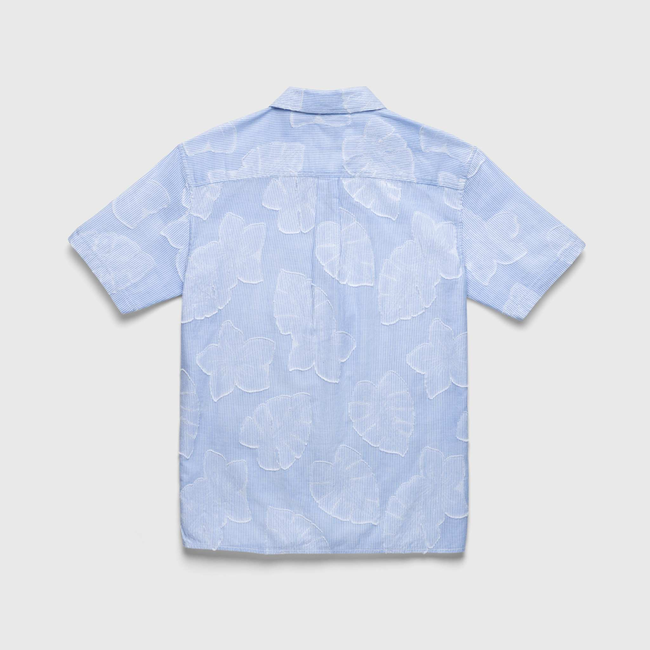 Joseph Striped Floral Shirt - Blue-gallery-47040731152642