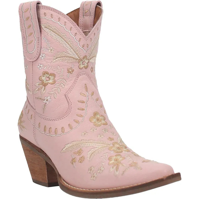 Dingo Primrose - Womens Ankle Cowgirl Boots-gallery-46122482827570