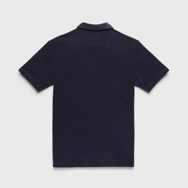 Ryan Saltwater Terry Polo - Navy Blazer-gallery-47041114276098