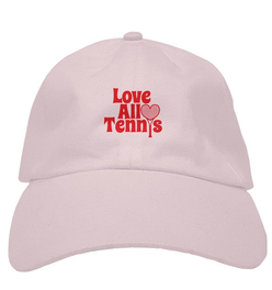 Love All Tennis Premium Baseball Hat