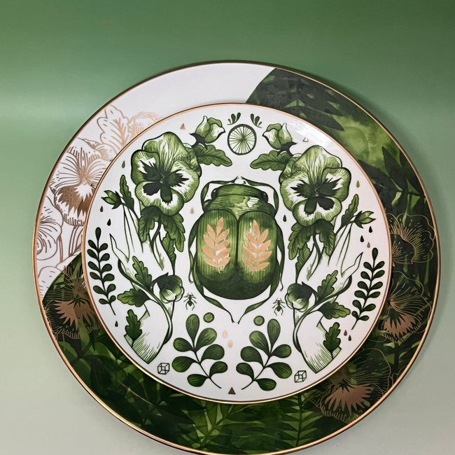 Voragine Dinner Plate-gallery-36906330882224