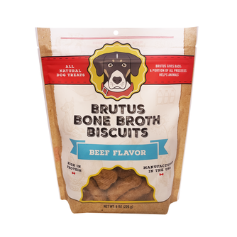 Brutus Bone Broth Biscuits (Beef)