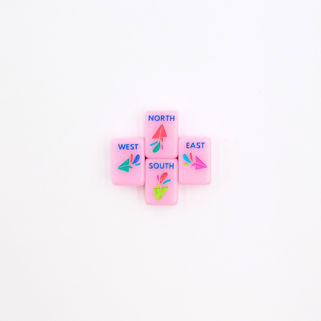 MINI TRAVEL MAHJONG | Mini Anywhere Series | Pink-gallery-50432680427831