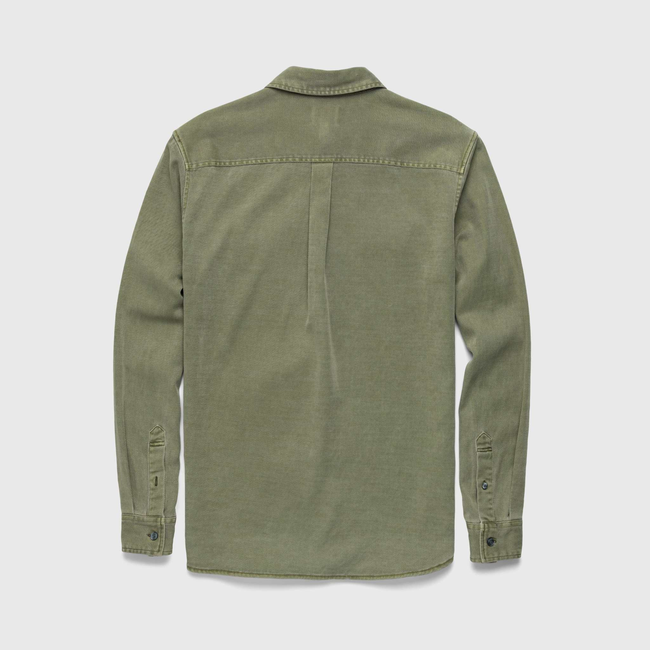Jeb Tencel Shirt - Lichen Green-gallery-44067650830594