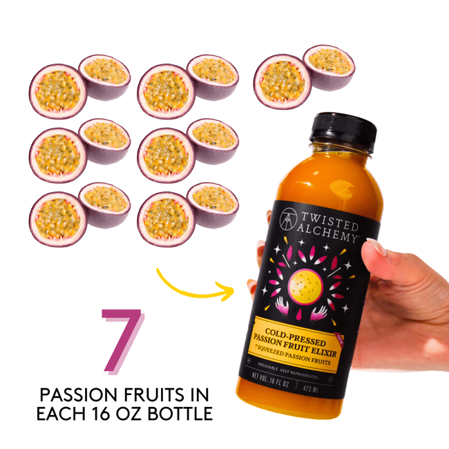 16oz PASSION FRUIT ELIXIR COLD PRESSED-gallery-60314132939119