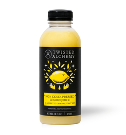 16oz 100% EUREKA LEMON JUICE COLD PRESSED