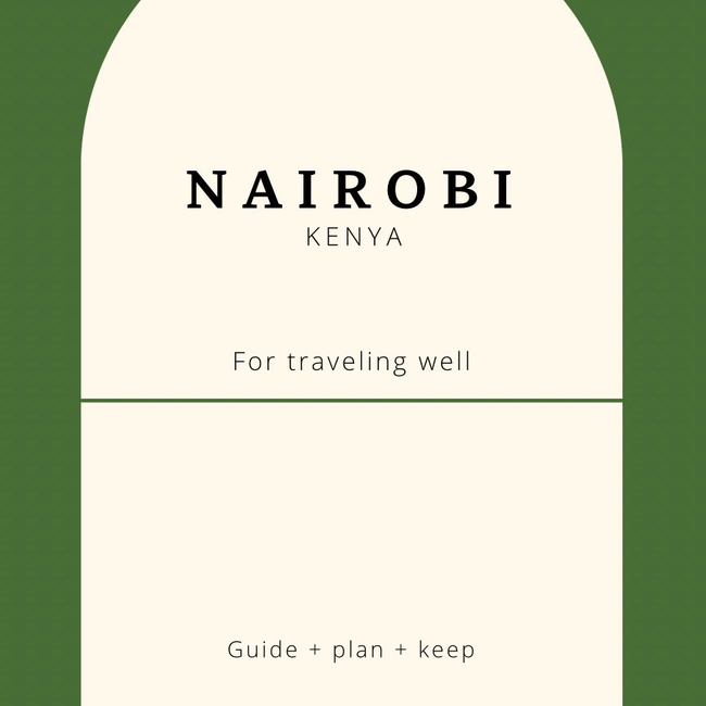 Nairobi Kenya Trip Planner: Safari, Culture & City Guidebook-gallery-31685383651385