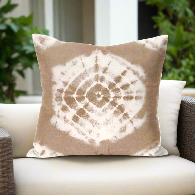 Shibori Sand - Luxury Outdoor Pillow by SmithHönig-gallery-33209773129841