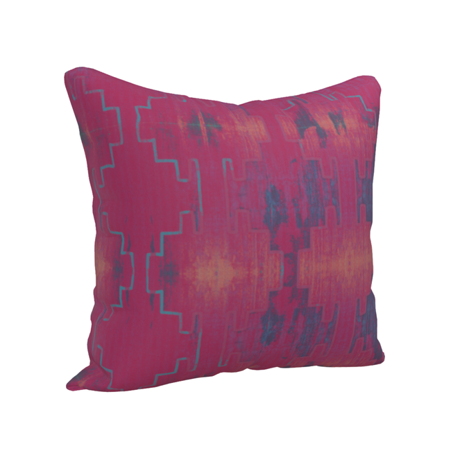 Andean Summer: Sunset – Luxury Outdoor Pillow by SmithHönig-gallery-33097220161649