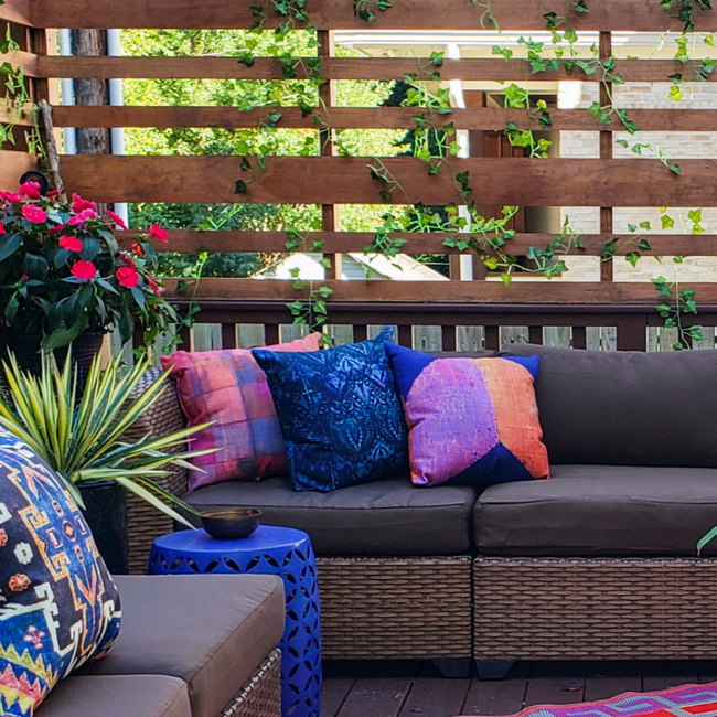 Outdoor Pillow - Flag 1 Navy-gallery-31845138956401