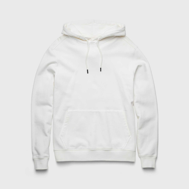 Marine French Terry Hoodie - White-gallery-42415610593538