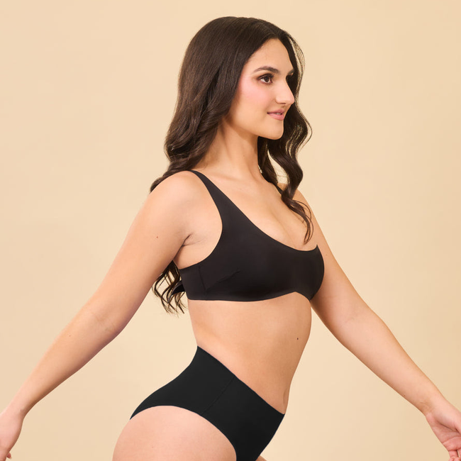 Mystic Scoop Neck Bikini Top-gallery-43356622323880