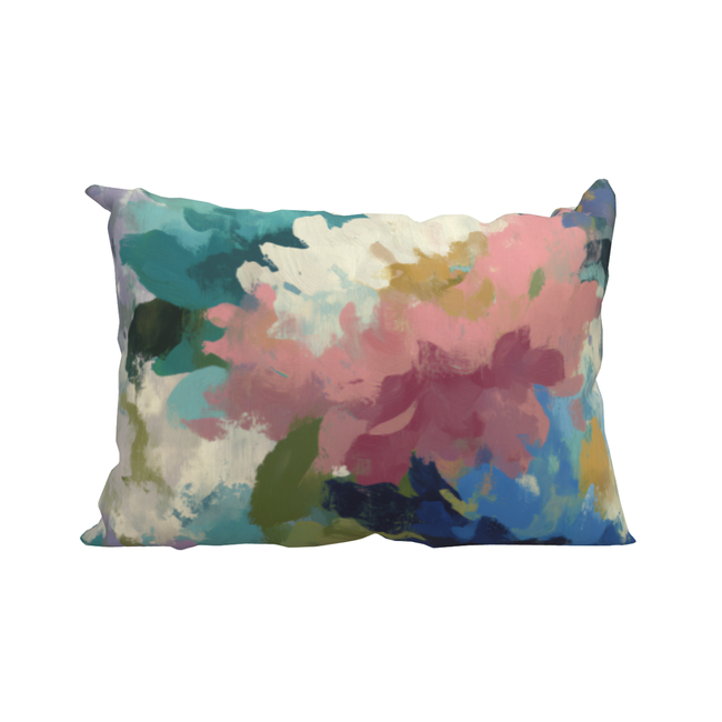 Garden Study Velvet Printed Pillow-gallery-34938430980209