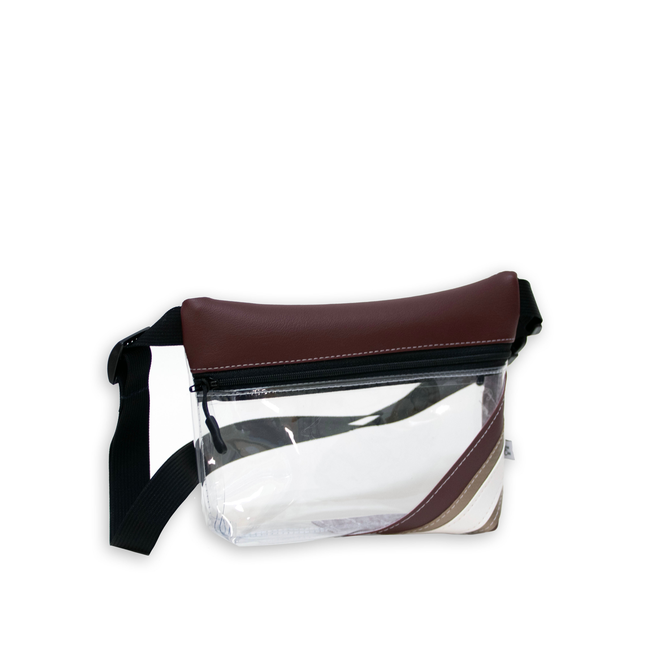 Basketball Arena Clear Stripe Game Day Fanny Pack-gallery-33405176774726