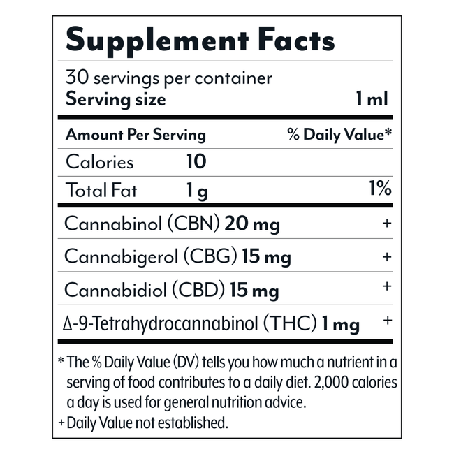 The Rest Blend CBD Tincture - 1500mg - Mint-gallery-37327691743438