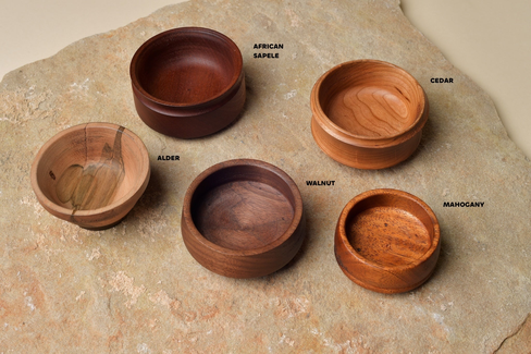 Sapele, Cedar, Mahogany: Kitchy Bowls