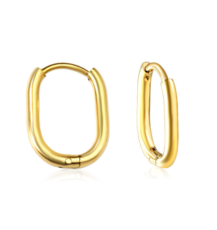 Neo Infinity Hoop Earrings