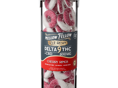 Delta 9 Live Resin Cherry Rings