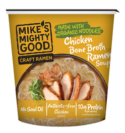 Chicken Bone Broth Flavor Ramen Noodle Soup Cup