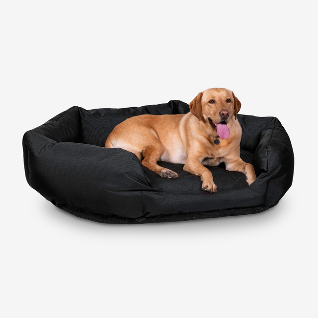 Tough Ripstop™ Oval Bolster Pillow Dog Bed-gallery-35524505960587