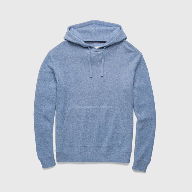 Justin Cashmist Fleece Hoodie - Blue Heather-gallery-44025214763266