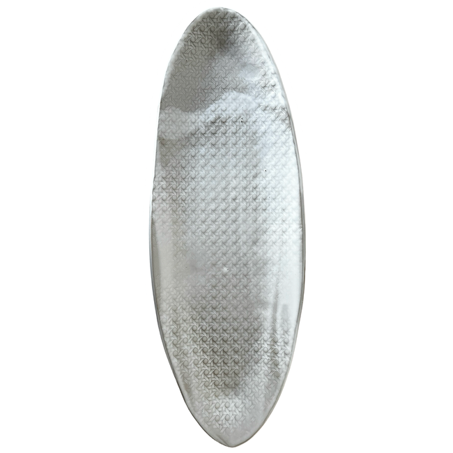 Sandalwood Caned Oval Platter-gallery-36193962000573