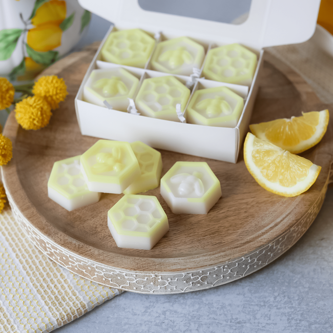 Lemon Drop Coconut Honeycomb Wax Melts - 3 oz.-gallery-31320707858502