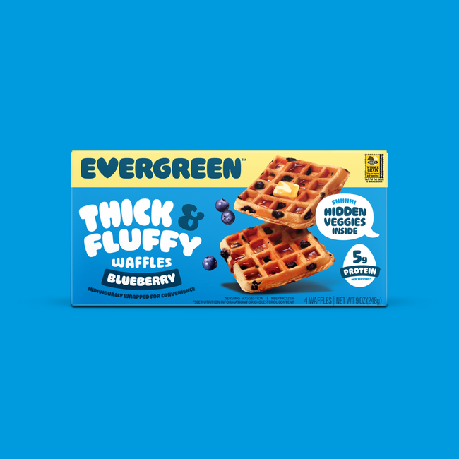 Blueberry Thick & Fluffy Waffles (1 Box)-gallery-38843422048456