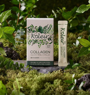 [Koleur] Collagen Sleeping Pack (4ml x 15packs)
