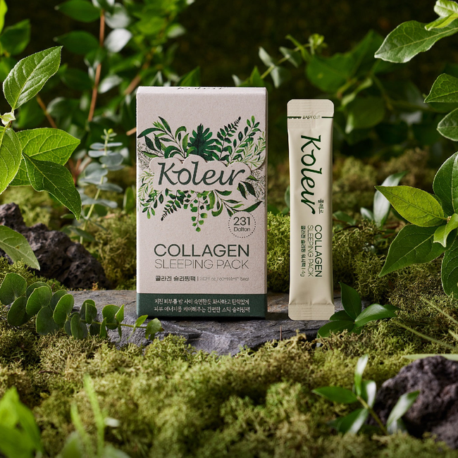 [Koleur] Collagen Sleeping Pack (4ml x 15packs)-gallery-43694695842082