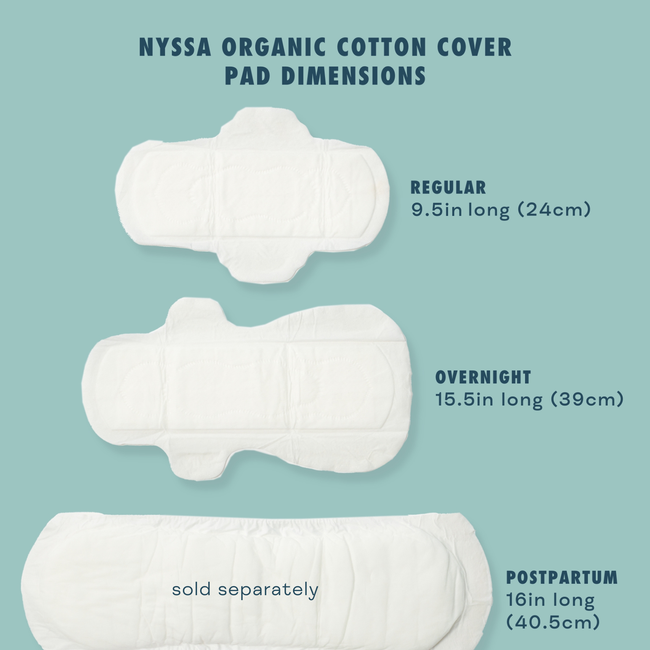 Day-To-Night Organic Cotton Cover Period Pads Bundle-gallery-0