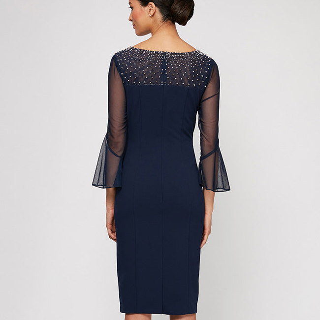 Gabrielle Bell Sleeved Crepe Dress-gallery-42510666203392