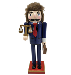 14" Lawyer Nutcracker