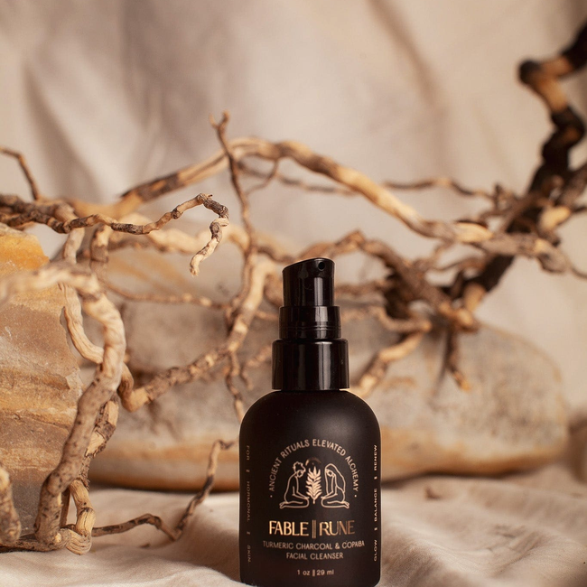 TURMERIC CHARCOAL & COPAIBA FACE CLEANSER-gallery-39236779114658