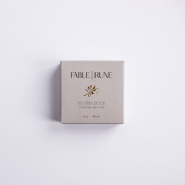 TEA TREE DETOX GOATS MILK SOAP-gallery-39236775805090