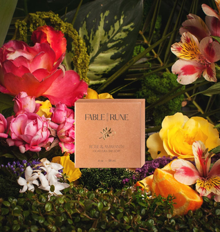 ROSE & AMARANTH GOATS MILK SOAP