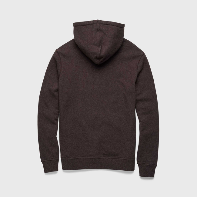 Marine French Terry Hoodie - Brown Heather-gallery-44025292751106