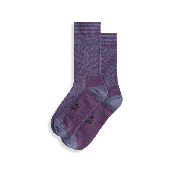 Nomad Herringbone Crew Sock-gallery-35209526575275