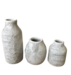 The Gray Crater Vase Collection