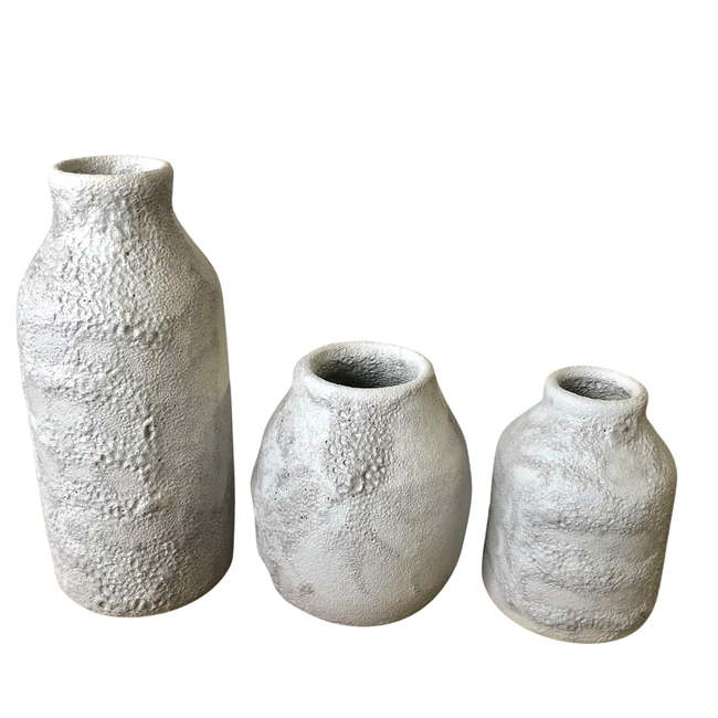 The Gray Crater Vase Collection-gallery-35954276008125