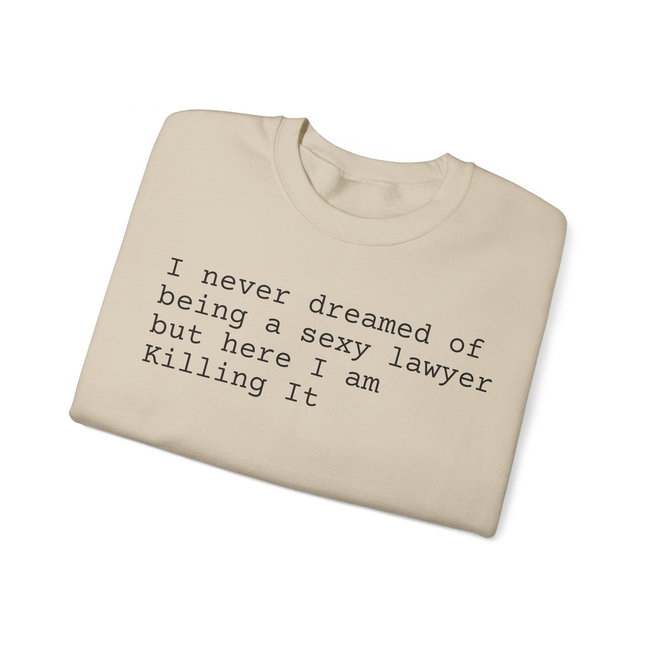 Sexy Lawyer Unisex Heavy Blend™ Crewneck Sweatshirt-gallery-31942319571010
