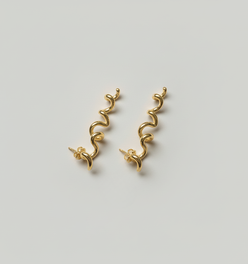 Love Earrings - Gold Plated