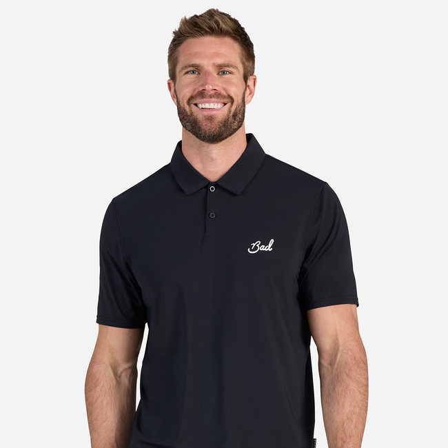 Vapor Cooling Polo - Black-gallery-47012353376449