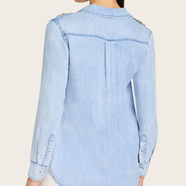 Mitchie Denim Shirt-gallery-43917808337146