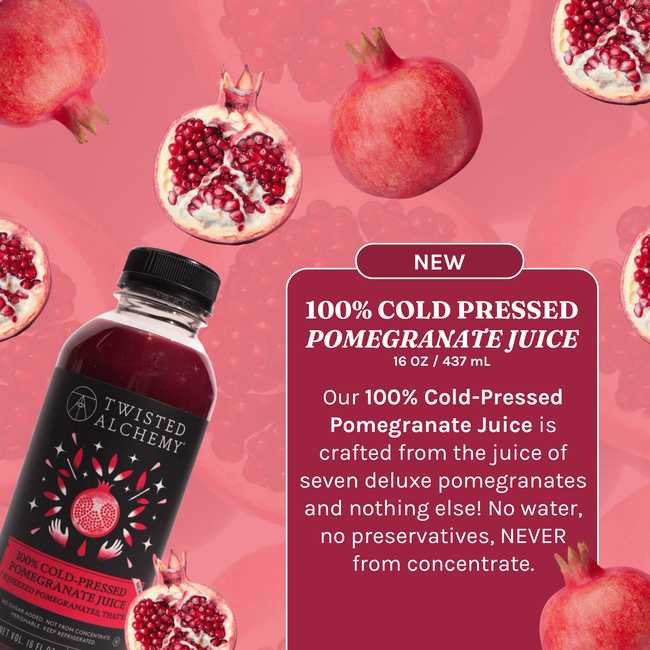 16oz 100% POMEGRANATE JUICE COLD PRESSED-gallery-60831901483375