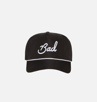 "Bad" Rope Golf Hat - Black