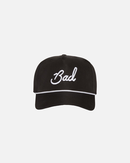 "Bad" Rope Golf Hat - Black