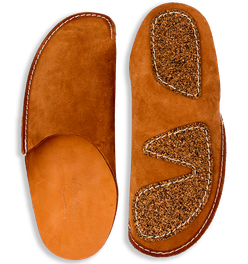 Tan CP Slippers Luxe