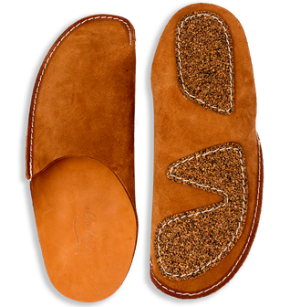 Tan CP Slippers Luxe